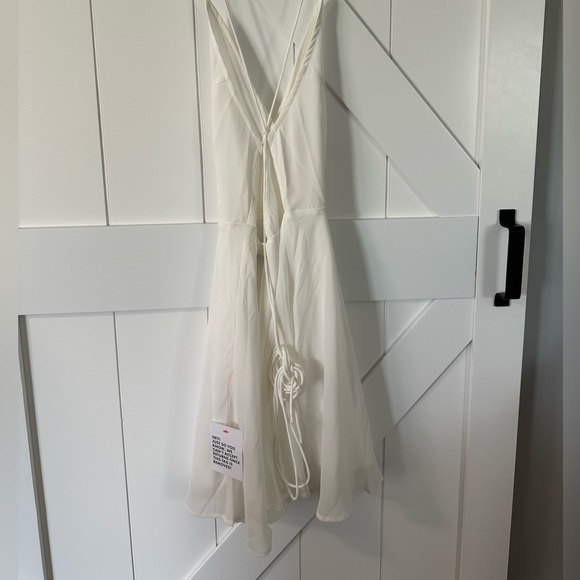 ASOS White corset back dress - Picture 2 of 4